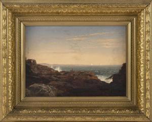 FROST Francis Shedd 1825-1902,A scene on Mount Desert Island, Maine, likely Thun,Eldred's 2018-08-03