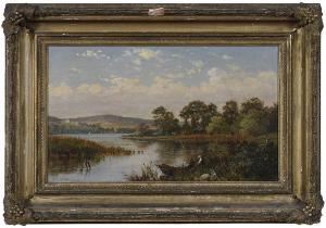 FROST Francis Shedd 1825-1902,Summer Day,Brunk Auctions US 2021-02-11