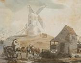 FROST George 1754-1821,Windmill and figures at Stoke,Bonhams GB 2010-12-02