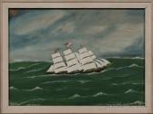 FROST John Orne Johnson 1852-1928,Clipper Ship,Skinner US 2009-11-08