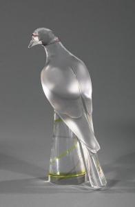 FROSTED LALIQUE,Turtle Dove,Neal Auction Company US 2021-03-04