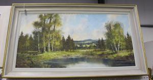 FRUHMESSER j,Landscape with Pond,Tooveys Auction GB 2014-10-10