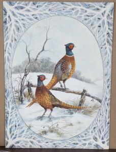 FRY FRANCES 1900-1900,Cock Pheasants,Tooveys Auction GB 2021-08-18