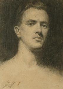 FRY Gladys Windsor 1800-1900,Portrait of a man 'Windsor Fry/1918 Dublin',Bonhams GB 2007-03-20