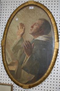 FRY Gladys Windsor 1800-1900,Portrait of a Priest with Hands raised before an ,1932,Tooveys Auction 2013-02-19