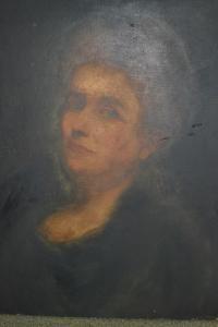 FRY Harry Windsor,head and shoulder portrait of a lady,Lawrences of Bletchingley 2019-04-30