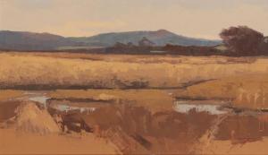 FRY James 1911-1985,Looking towards Creech Barrow from Middle Bere,Duke & Son GB 2023-10-19