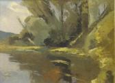 FRY James 1911-1985,The river at Wareham,David Lay GB 2013-01-24