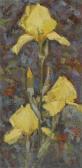 FRY James 1911-1985,Yellow roses,Woolley & Wallis GB 2009-03-25