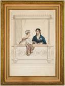 FRY William Thomas 1789-1843,Princess Charlotte and Prince Leopold of Saxe-C,19th century,Sotheby's 2023-01-18