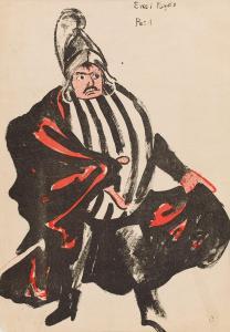 FRYCZ Karol Jozef,Bolesław Puchalski as envoy in "Eros and Psyche",1904,Desa Unicum 2024-01-25
