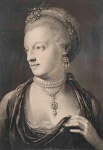 FRYE Thomas 1710-1762,Adelige Dame mit reichem Perlenschmuck bzw. Spitze,Palais Dorotheum 2022-11-24
