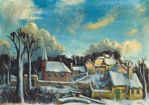 FUCHS Heinz 1886-1961,Winterbild,Van Ham DE 2015-06-02