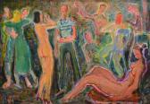 FUERRING Max,PAIR OF WORKS BOTH WITH FIGURES,Leonard Joel AU 2017-06-15