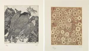 FUKAYA ETSUKO 1981,Derkholm; & Untitled (Flower),2005,Christie's GB 2017-05-22