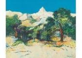 FUKAZAWA Takaya,Pokhara landscape (peak of Machapuchare),Mainichi Auction JP 2019-06-08