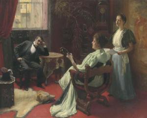 FUKS alexander 1863-1927,An audience in the parlour,Christie's GB 2004-06-16