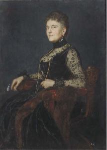 FUKS alexander 1863-1927,Portrait of a lady,Christie's GB 2005-01-25