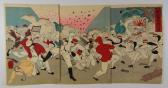 FUKUDA,scène de la guerre russo-japonaise,1894,Desbenoit-Fierfort & Associes FR 2014-05-20