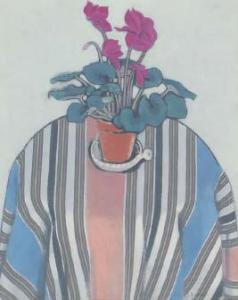 FUKUMOTO Sho,Cyclamen,1991,Mainichi Auction JP 2022-07-08