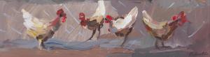 FULLARTON James 1946,Four hens,Bonhams GB 2016-06-22