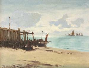 FULLER Edmund G 1858-1940,The Old Breakwater St. Ives,David Lay GB 2024-04-11