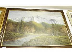 FULLER Richard Henry 1822-1871,Alpine scene,Smiths of Newent Auctioneers GB 2016-04-08