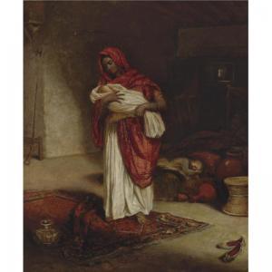 FULLERTON Emma W 1879-1882,INDIAN AYAH WITH SLEEPING CHILDREN,Sotheby's GB 2008-10-23