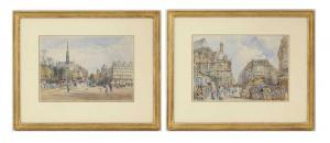 FULLEYLOVE John 1845-1908,Parisian street scenes a pair, both,Sworders GB 2023-06-04