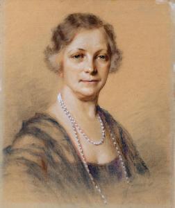 FULOP Elek Laszlo 1869-1937,Portrait of a lady,Nagyhazi galeria HU 2016-12-13