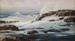 FULTON Fitch Burt 1879-1955,Rocky seascape,John Moran Auctioneers US 2018-03-12