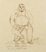 FULTON Robert 1765-1815,Sketch of William Williams.,1813,Swann Galleries US 2013-06-13