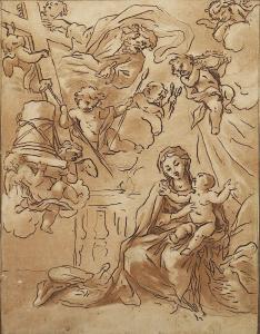 FUMIANI Giovanni Antonio 1643-1710,Muttergottes mit Kind,Von Zengen DE 2020-09-04
