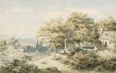 FUNK Heinrich,Blick auf den Georgsdom in Limburg an der Lahn,1850,Winterberg Arno 2017-05-13