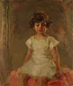 FUNK Wilhelm Heinrich 1866-1949,Portrait of a young girl,1931,Rosebery's GB 2023-06-06