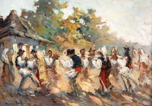 Furduescu Nicolae 1908-1954,Sunday Round Dance,Artmark RO 2022-07-13