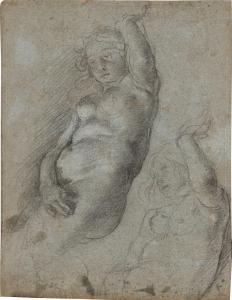FURINI Francesco 1603-1646,Studies of a woman with her arm raised,Sotheby's GB 2024-02-02