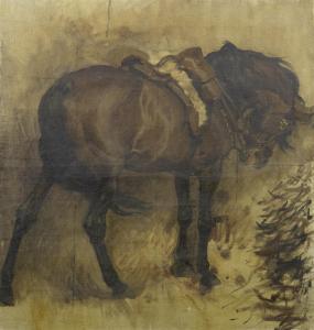 FURSE Charles Wellington,Sketch of Field-Marshall Roberts' horse Saracen,Bonhams 2015-01-21