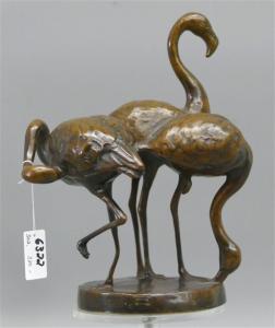 FURST Else 1873-1943,drei Flamingos,Georg Rehm DE 2022-07-14