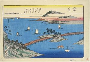 FUSATANE Utagawa 1849-1870,les huit vues d'Omi,Beaussant-Lefèvre FR 2023-04-07