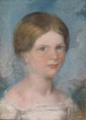 fussell a 1900-1900,Portrait of a young girl,Woolley & Wallis GB 2009-03-25