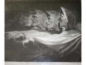 FUSSLI Johann Heinrich 1741-1825,THE WEIRD SISTERS,1785,Lawrences GB 2016-01-22