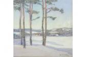 FYLES FAITH 1875-1961,A winter scene,Denhams GB 2015-04-08