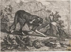 FYT Jan 1611-1661,Der sich umblickende Hund,Galerie Bassenge DE 2023-06-07