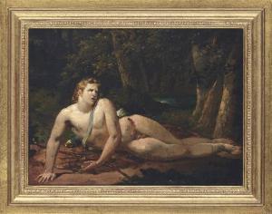 GÉRARD E 1800-1900,Fallen Adonis,Christie's GB 2014-03-18
