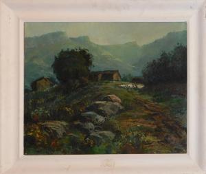 GÓMEZ VELLVÉ EZEQUIEL 1927,Pirinenco landscape,Arce ES 2019-06-18