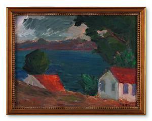 GÖRELE Hamit 1903-1980,View from the Island,Alif Art TR 2017-10-21