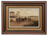 GÖTZELMANN Eduard 1830-1903,Coach Ride,1880,Auctionata DE 2017-01-16