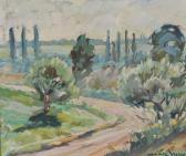 GAáR Vilmos 1892-1963,Landscape,Burstow and Hewett GB 2010-12-15