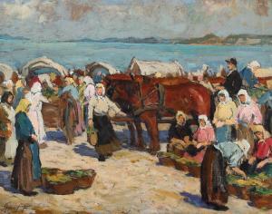 GAAL Ferenc 1891-1956,Scenery form the lake Balaton,Bruun Rasmussen DK 2024-03-12